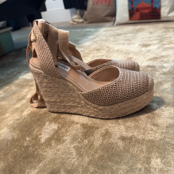 Steve Madden locket bronze espadrille orig: 130 - Picture 2 of 5